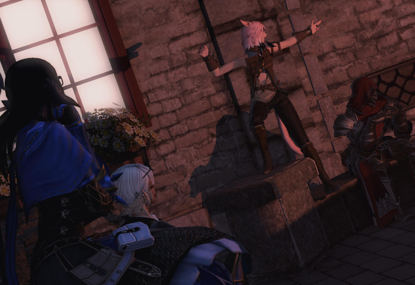 Celes tells a story